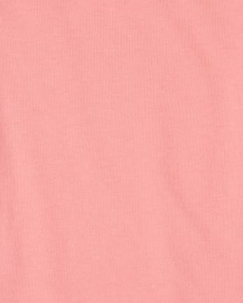 Top asimétrico para bebés y niñas pequeñas