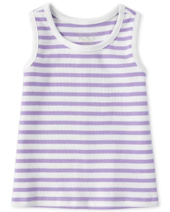 Baby And Toddler Girls Striped Tank Top