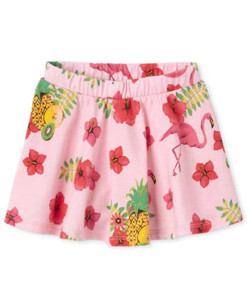 Baby And Toddler Girls Mix And Match Print Skort
