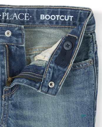 Boys Basic Bootcut Denim Jeans