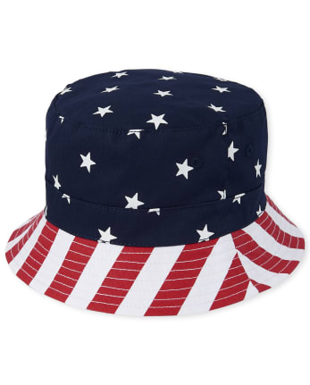 Boys Americana Stars Bucket Hat