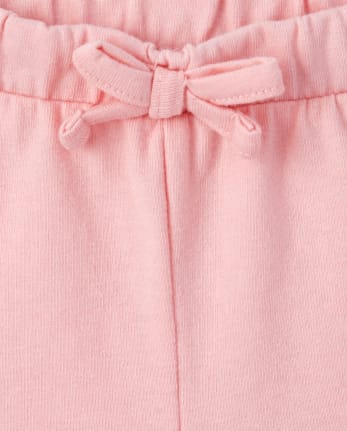 Baby And Toddler Girls Mix And Match Knit Ruffle Shorts | The Children ...