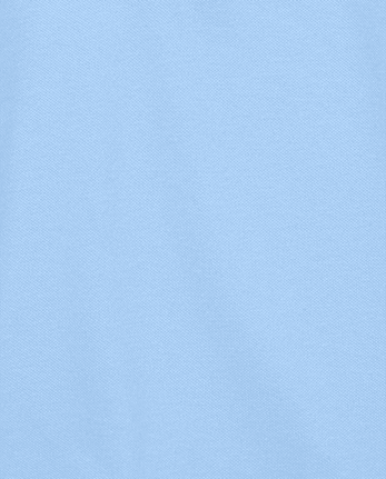 Polo de piqué con volantes de uniforme para niñas pequeñas, paquete de 2