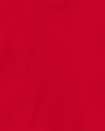 Polo de piqué con volantes de uniforme para niñas pequeñas, paquete de 2