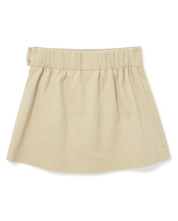 The Childrens Place Girls Uniform Pleated Skort 2-pack 