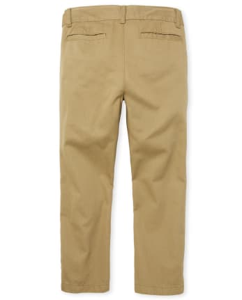 Boys Uniform Skinny Chino Pants 5-Pack