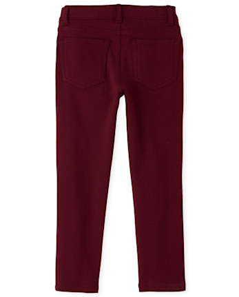 Jeggings de punto Ponte de uniforme para niñas - Slim