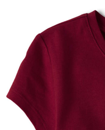 T-shirt à superposition de base pour filles