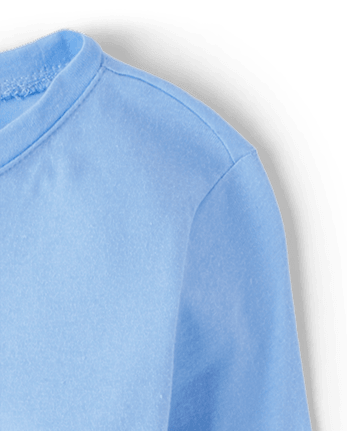 Camiseta básica con capas de uniforme para niñas