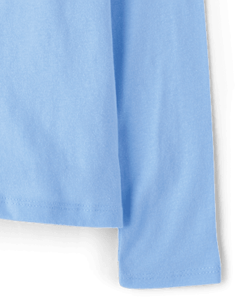 Camiseta básica con capas de uniforme para niñas