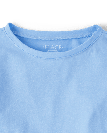 Camiseta básica con capas de uniforme para niñas