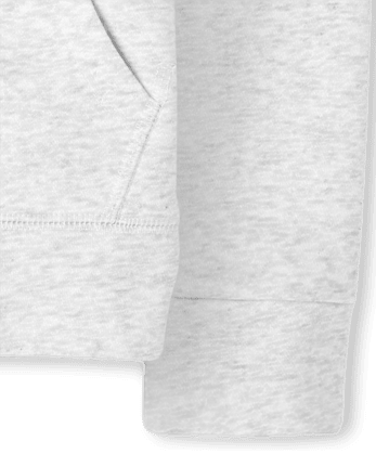 Girls Fleece Zip Up Hoodie