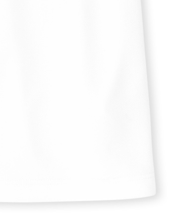 Polo de performance uniforme pour filles