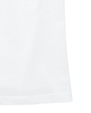 Camiseta básica con capas de uniforme para niñas, paquete de 2