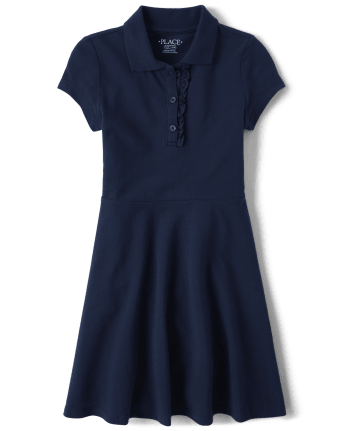 CARTERS GIRLS Cotton Piqué Polo Dress 4 SIZES FANTASTIC QUALITY bnwt