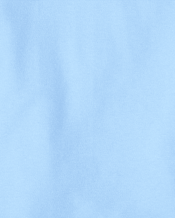 Polo de piqué con volantes de uniforme para niñas, paquete de 5