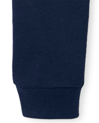 Paquete de 2 pantalones jogger de vellón activo uniforme para niñas