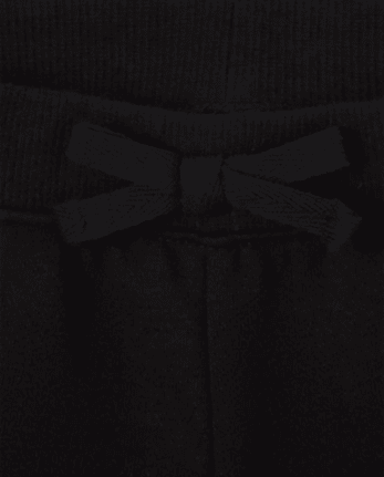 Paquete de 2 pantalones cortos activos de rizo francés de uniforme para niñas