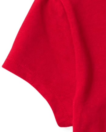 Polo de piqué de uniforme para niña, paquete de 2