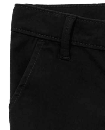 Lot de 2 pantalons chino skinny uniformes pour filles
