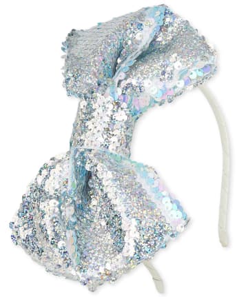 Girls Flip Sequin Bow Headband