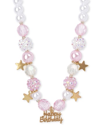 Pink Star Beaded Bracelet Star Bracelet-birthday 