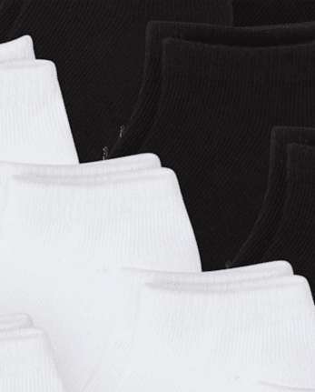 Baby And Toddler Cushioned Ankle Socks 20-Pack