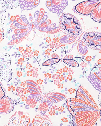 Baby And Toddler Girls Print Everyday Dress 2-Pack