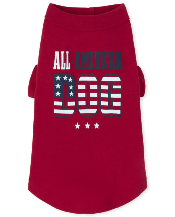 Dog Matching Family Americana All American Graphic Tee