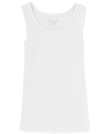 Girls Ribbed Tank Top