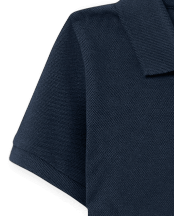Polo de piqué de uniforme para bebés y niños pequeños, paquete de 2