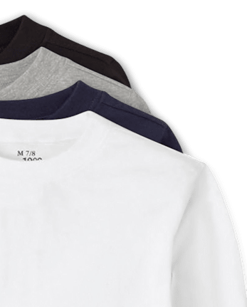 Baby And Toddler Boys Tee Shirt 4-Pack