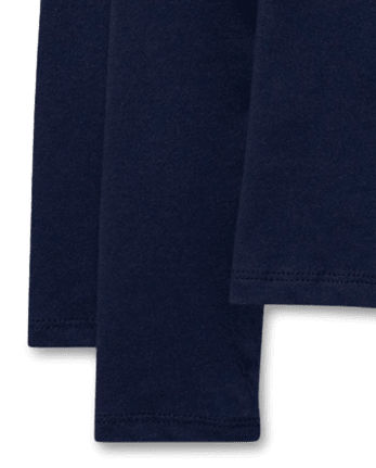 Lot de 2 t-shirts superposés de base pour filles