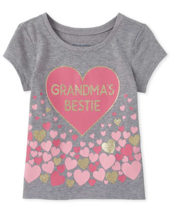 Toddler Girls Childrens Place Mommy Daddy Brother Grandma TShirts Many Sizes NWT 
