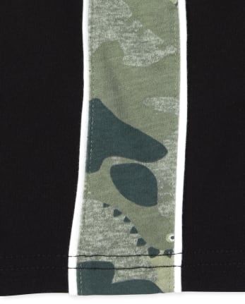 Baby And Toddler Boys Camo Dino Outfit Set