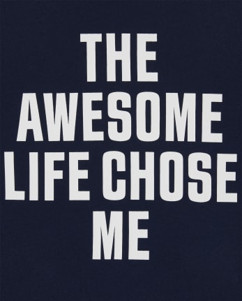 Boys Awesome Life Graphic Tee
