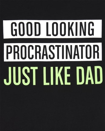 Boys Just Like Dad Graphic Tee