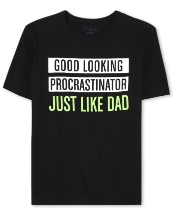 Boys Just Like Dad Graphic Tee