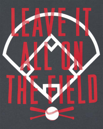 Boys Baseball Graphic Tee