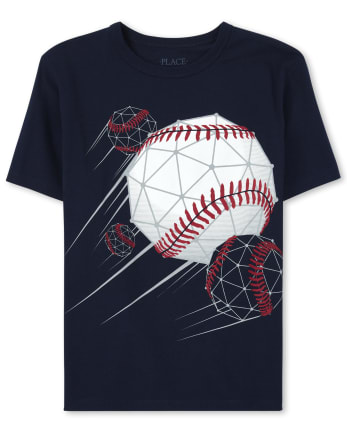 Boys Short Sleeve Baseball Graphic Tee | The Children's Place - TIDAL