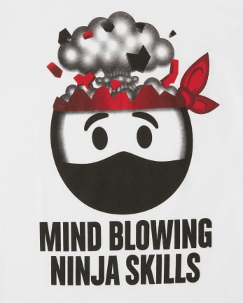 Camiseta con gráfico Ninja para niños