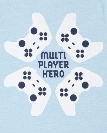 Camiseta con gráfico de videojuego para niños