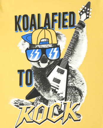 Camiseta con gráfico Koala Rock para niños