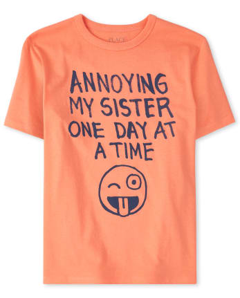 Camiseta estampada Boys Annoying My Sister