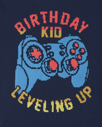 Boys Birthday Video Game Graphic Tee