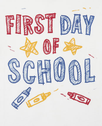 Boys First Day Of School Graphic Tee