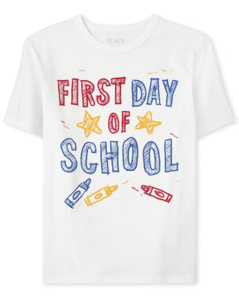 Boys First Day Of School Graphic Tee