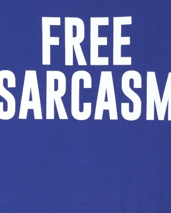 Boys Free Sarcasm Graphic Tee
