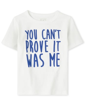 Baby And Toddler Boys Prove It Graphic Tee