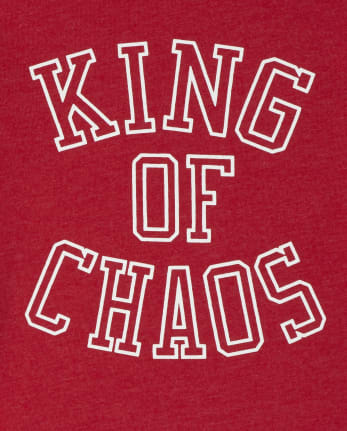 Baby And Toddler Boys King Of Chaos Graphic Tee
